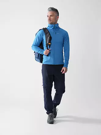 MERU | Herren Fleecejacke Highfields Hoodie | blau